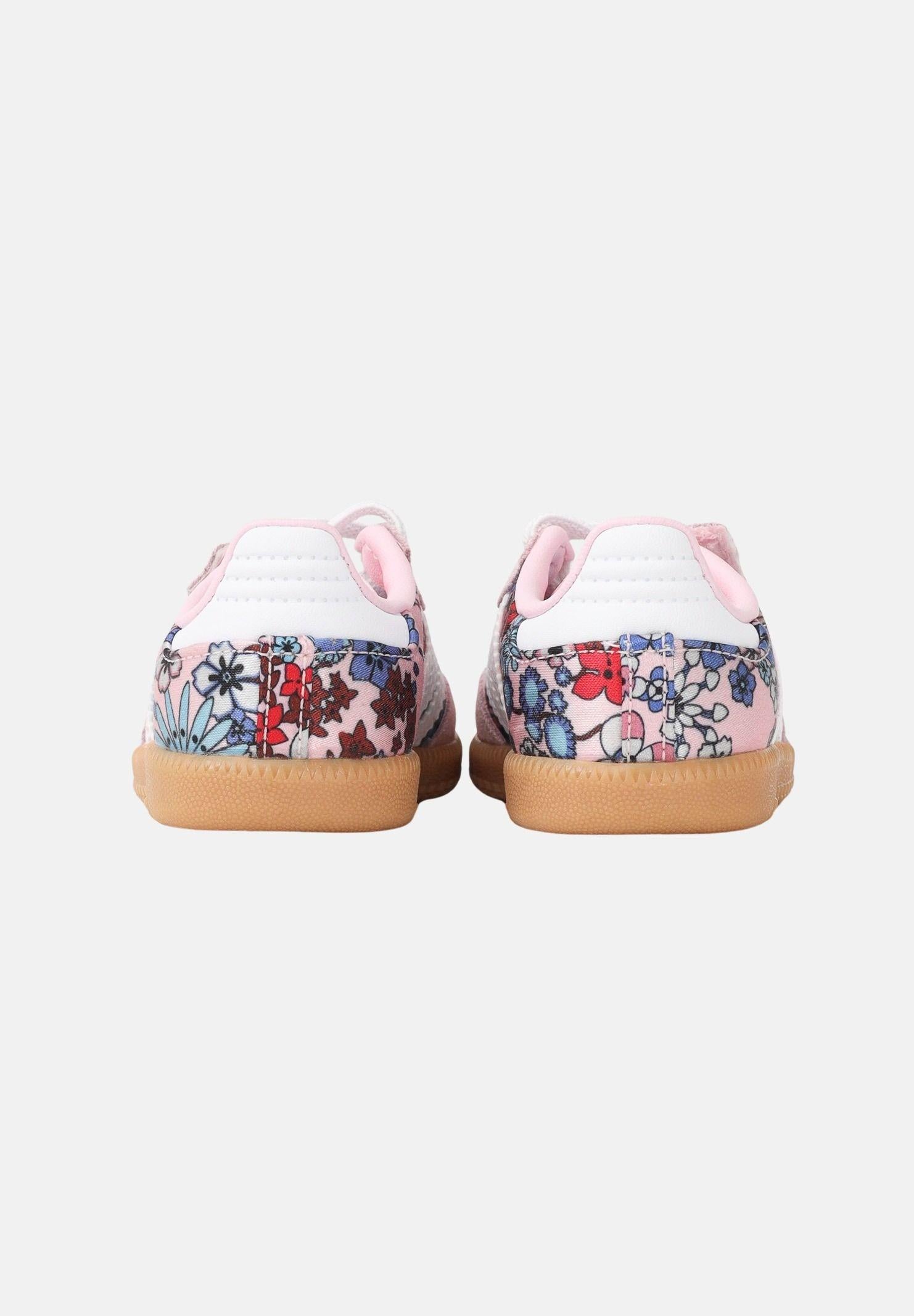 ADIDAS ORIGINALS Sneakers LIBERTY LONDON SAMBA OG COMFORT CLOSURE ELASTIC LACE rosa da neonato JQ2006 . ADIDAS ORIGINALS 