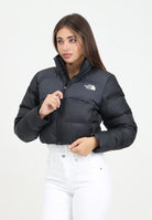 THE NORTH FACE Piumino Cropped Saikuru nero da donna NF0A89JCKT01 . THE NORTH FACE 