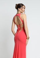 SANTAS Abito lungo BON BON corallo da donna PV25010 CORALLO SANTAS 