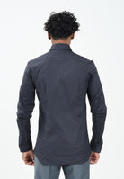 PATRIZIA PEPE Camicia a manica lunga blu da uomo 5C0055A01 C166 PATRIZIA PEPE 