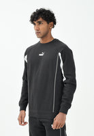 PUMA Felpa girocollo Sport Heritage nera da uomo 688395 01 PUMA 