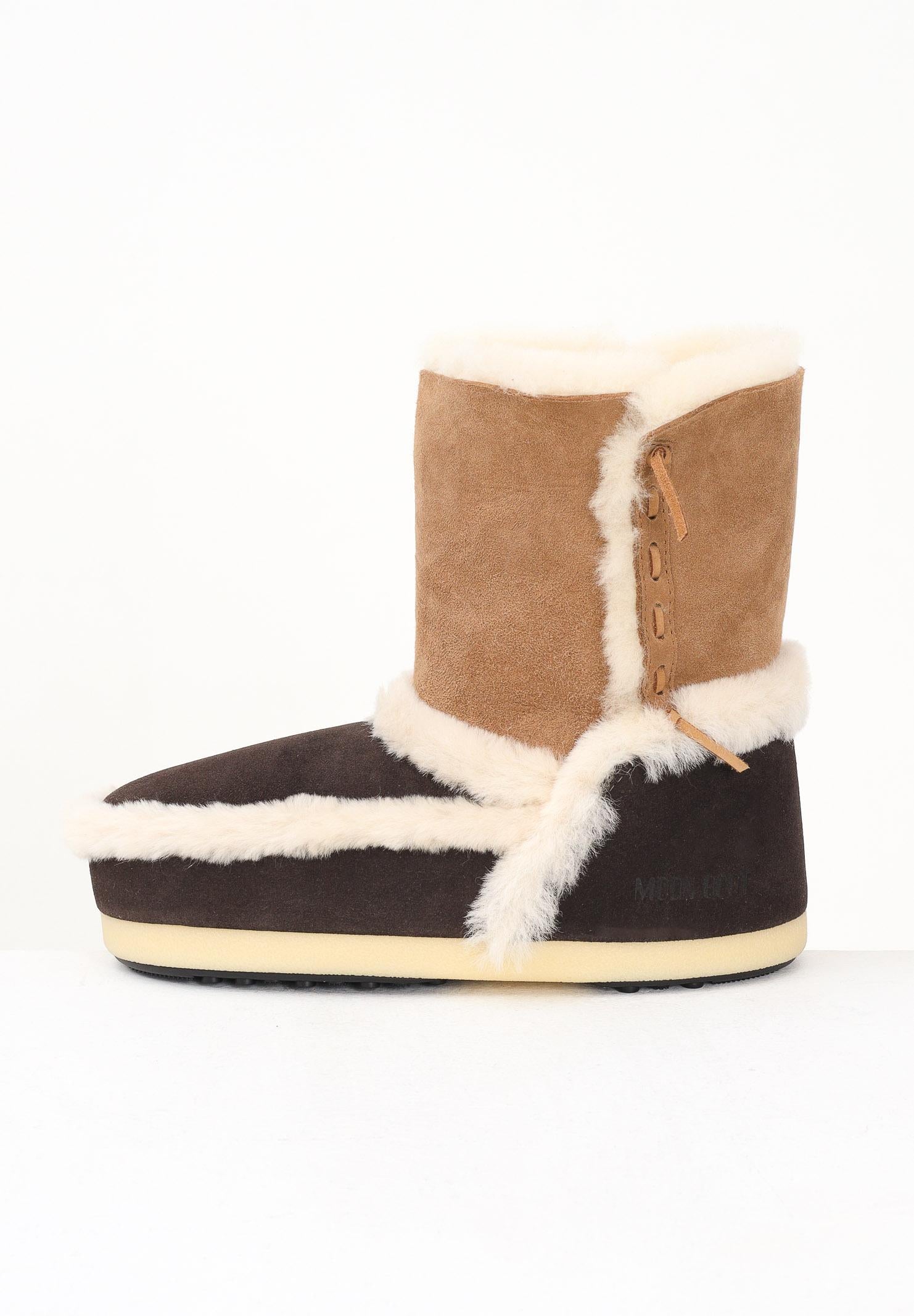 MOON BOOT Stivale EVX PATCH marrone da donna 80D1470060 MM05 MOON BOOT 