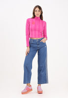 ADIDAS ORIGINALS Jeans Adicolor Denim 3-Stripes in denim chiaro da donna JD2574  ADIDAS ORIGINALS 