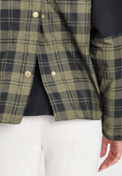 BARBOUR Giubbotto Elaine verde e nero da donna 252MLSP0253 OL51 BARBOUR 