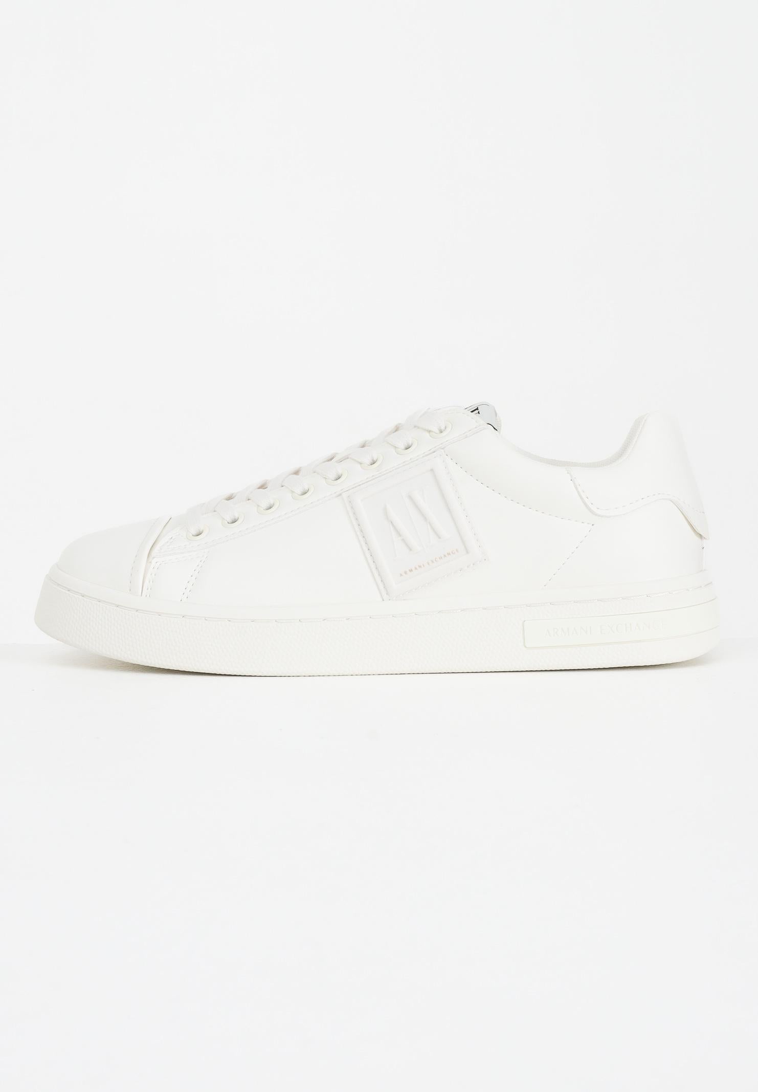 ARMANI EXCHANGE Sneakers panna da uomo con logo XM001990AF17451 U0011 ARMANI EXCHANGE 