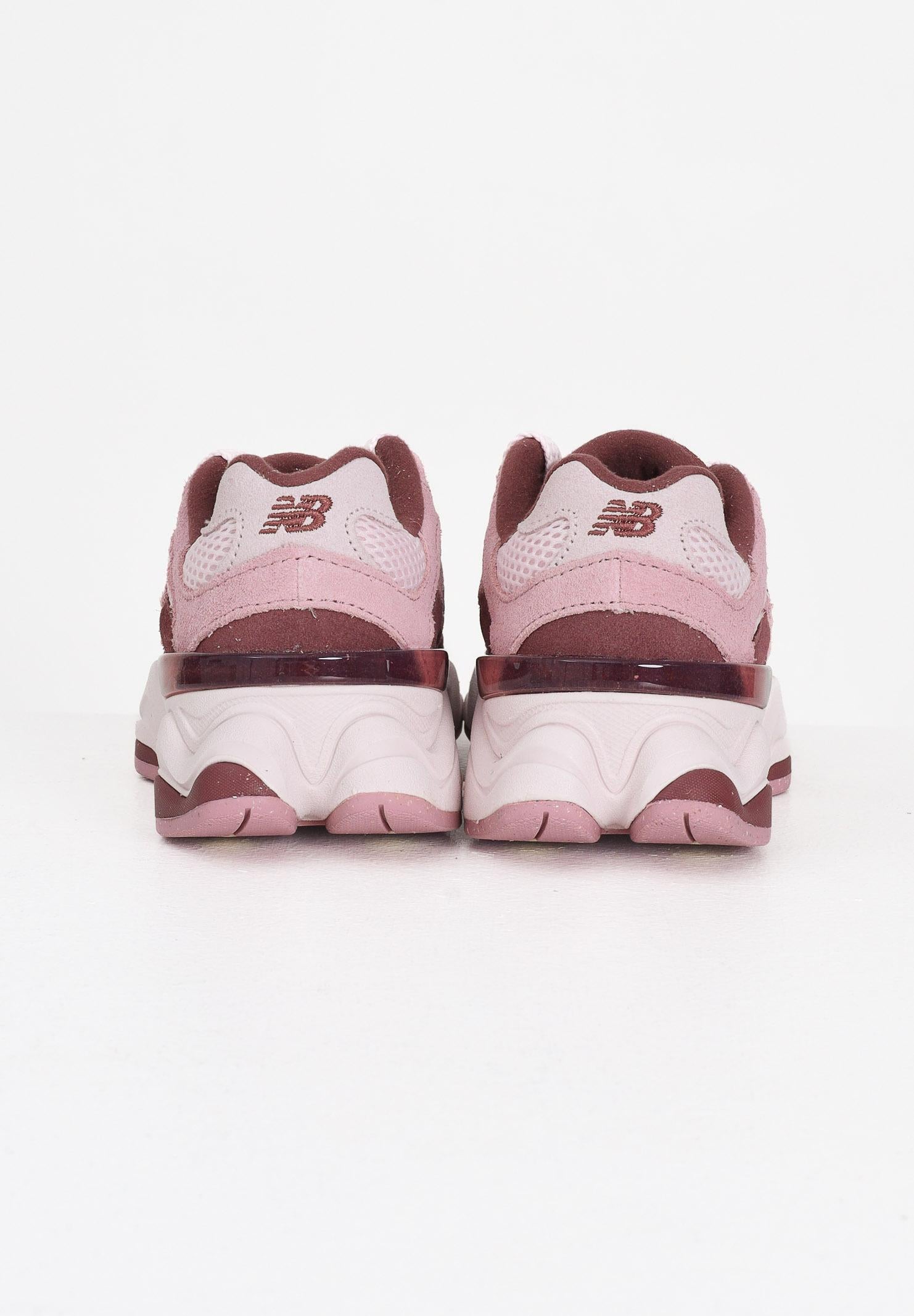 NEW BALANCE Sneakers 9060 LACE rosa e bordeaux da bambina PC9060EP  NEW BALANCE 