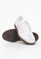 ADIDAS ORIGINALS Sneakers Samba OG bianche e rosa da donna JQ2845  ADIDAS ORIGINALS 