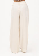 ONLY Pantalone panna da donna con cintura 15367390 CLDA ONLY 