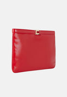 ELISABETTA FRANCHI Pochette rossa da donna effetto naplak BS18A61E2 H85 ELISABETTA FRANCHI 