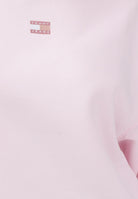 TOMMY JEANS Felpa girocollo rosa da donna con logo DW0DW17325 TOG TOMMY JEANS 