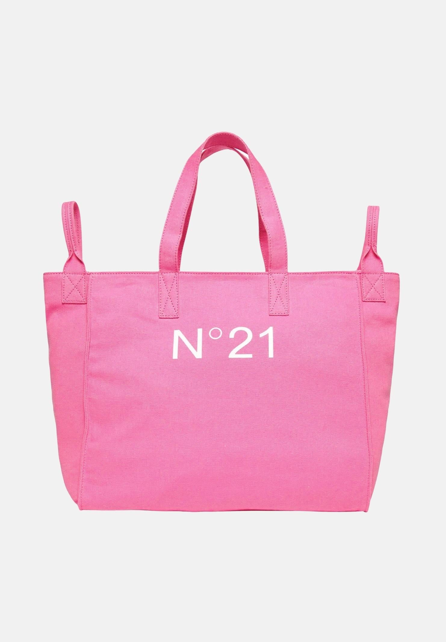 N21 Shopper fucsia da donna con stampa logo N21926N0352 0N318 N21 