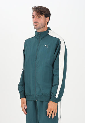 PUMA Giacca a vento T7 verde da uomo 629593 75 PUMA 