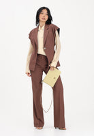 PINKO Pantalone elegante marrone da donna 107595A2W6 L78 PINKO 