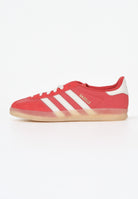 ADIDAS ORIGINALS Sneakers Gazelle Indoor rosse da uomo JQ8389  ADIDAS ORIGINALS 
