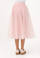 ADIDAS ORIGINALS Gonna midi in tulle rosa da donna KS6562 . ADIDAS ORIGINALS 