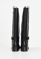 ARMANI EXCHANGE Stivali alti neri da donna con fibbia XW001655AF17476 UC001 ARMANI EXCHANGE 