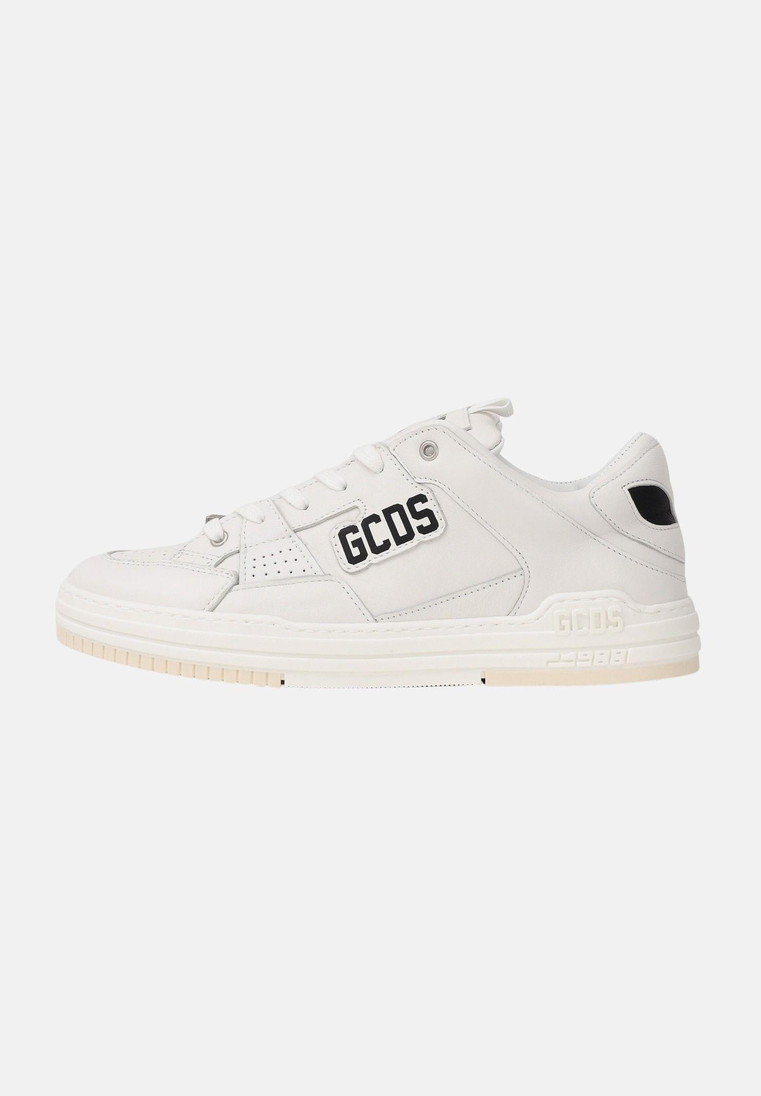 GCDS Sneakers bianche da uomo con logo GCU1135 034 GCDS 