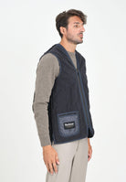 BARBOUR Smanicato Polarquilt blu da uomo da abbinare alla giacca Ashby 252MMLI0002 NY91 BARBOUR 