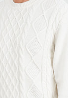 ARMANI EXCHANGE Maglioncino girocollo panna da uomo XM001331AF13776 U0009 ARMANI EXCHANGE 