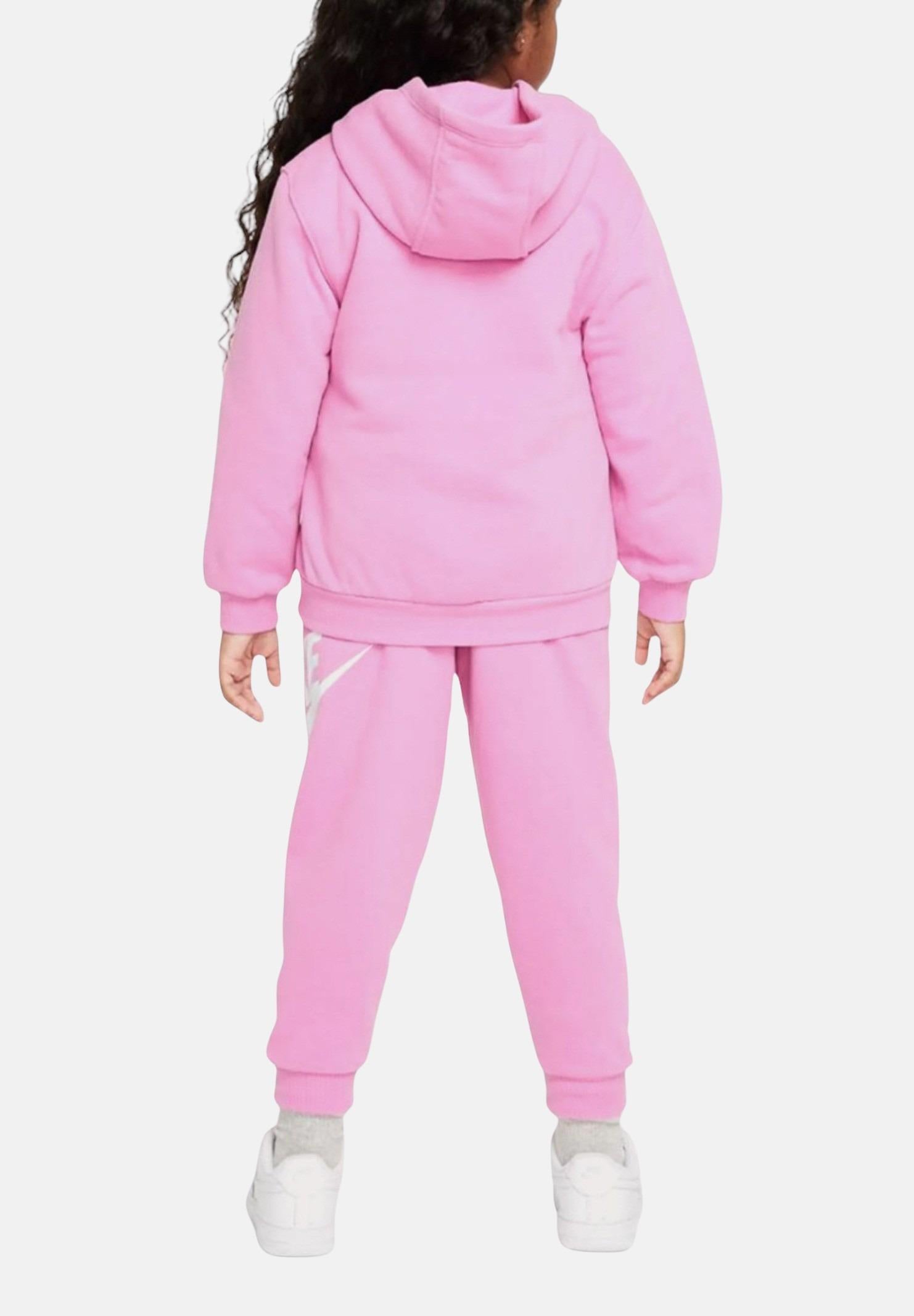 NIKE Tuta Nike Club Fleece rosa da bambina 36L595 ACG NIKE 