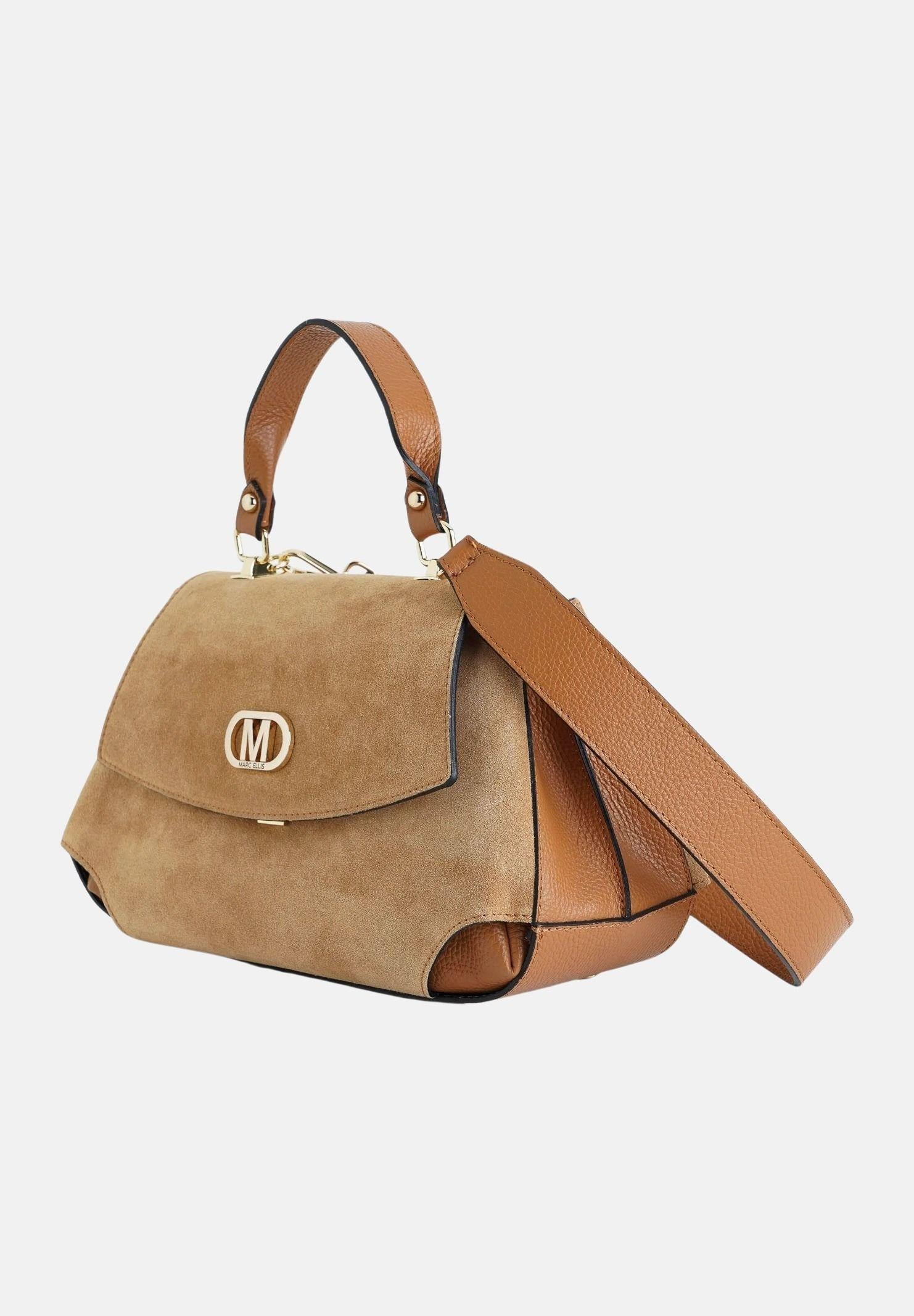 MARC ELLIS Borsa a mano DEANNA-CM-MR beige da donna DEANNA-CM-MR CAGO MARC ELLIS 