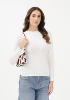 JDY Maglioncino girocollo panna da donna 15207694 CLDA JDY 