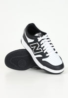 NEW BALANCE Sneakers 480 bianche e nere per uomo e donna GSB480BW . NEW BALANCE 