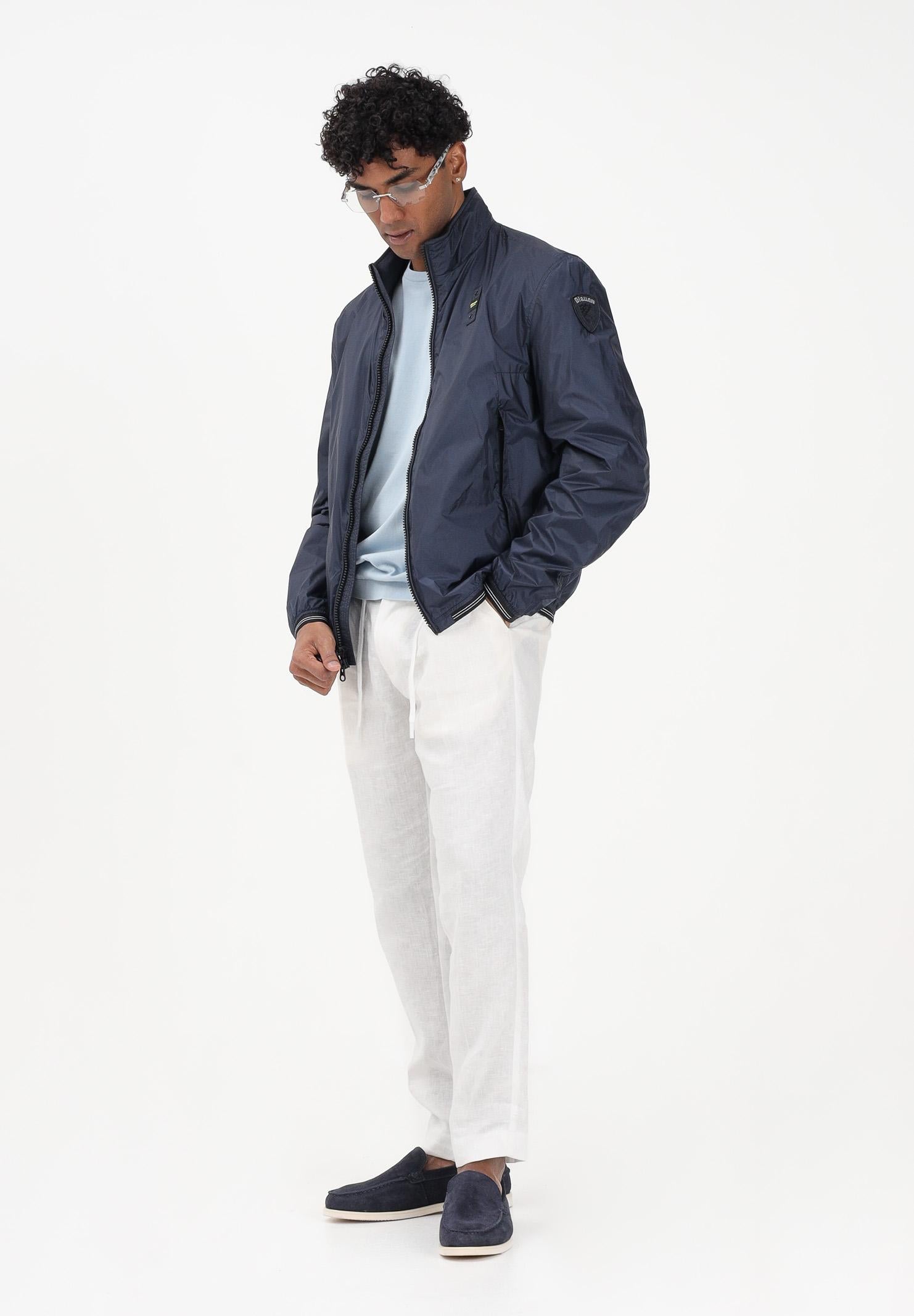 BLAUER Giacca a vento KERWIN blu da uomo 26SBLUC01106-007101 888 BLAUER 
