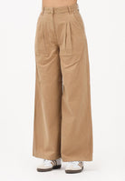TOMMY JEANS Pantalone a gamba larga cammello da donna DW0DW22634 GV7 TOMMY JEANS 