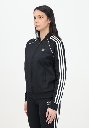 ADIDAS ORIGINALS Felpa con zip Adicolor Classics SST nera da donna IK4034  ADIDAS ORIGINALS 