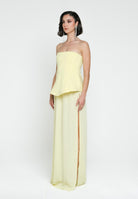 SANTAS Abito lungo CREAM giallo da donna PV25020 GIALLO SANTAS 