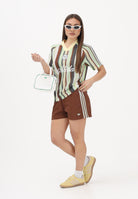 ADIDAS ORIGINALS T-shirt a manica corta SUMMER GLOW KNITTED OVERSIZED multicolore da donna KY3162 . ADIDAS ORIGINALS 