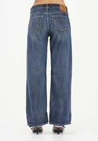 LEVI'S Jeans Low Loose in denim blu sfumato da donna A5566-0064 . LEVI'S® 