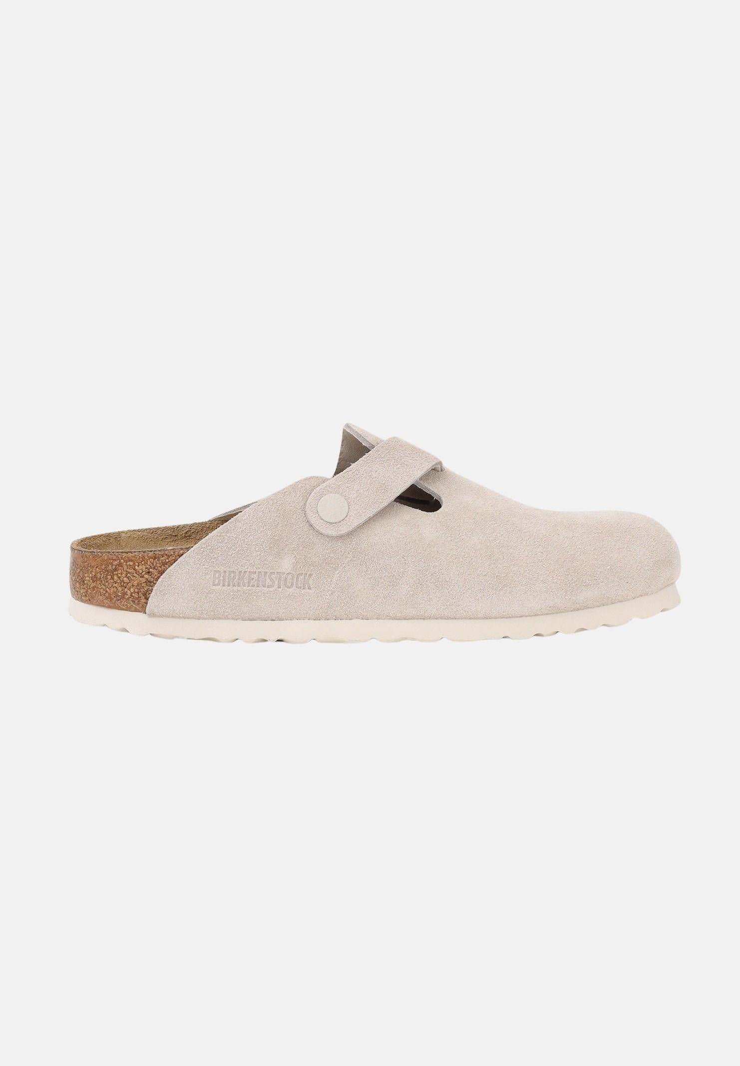 BIRKENSTOCK Ciabatte Boston panna per uomo e donna 1031662 . BIRKENSTOCK 