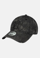 NEW ERA Cappello con visiera 9TWENTY New York Yankees MLB in denim nero per uomo e donna 60691319 . NEW ERA 