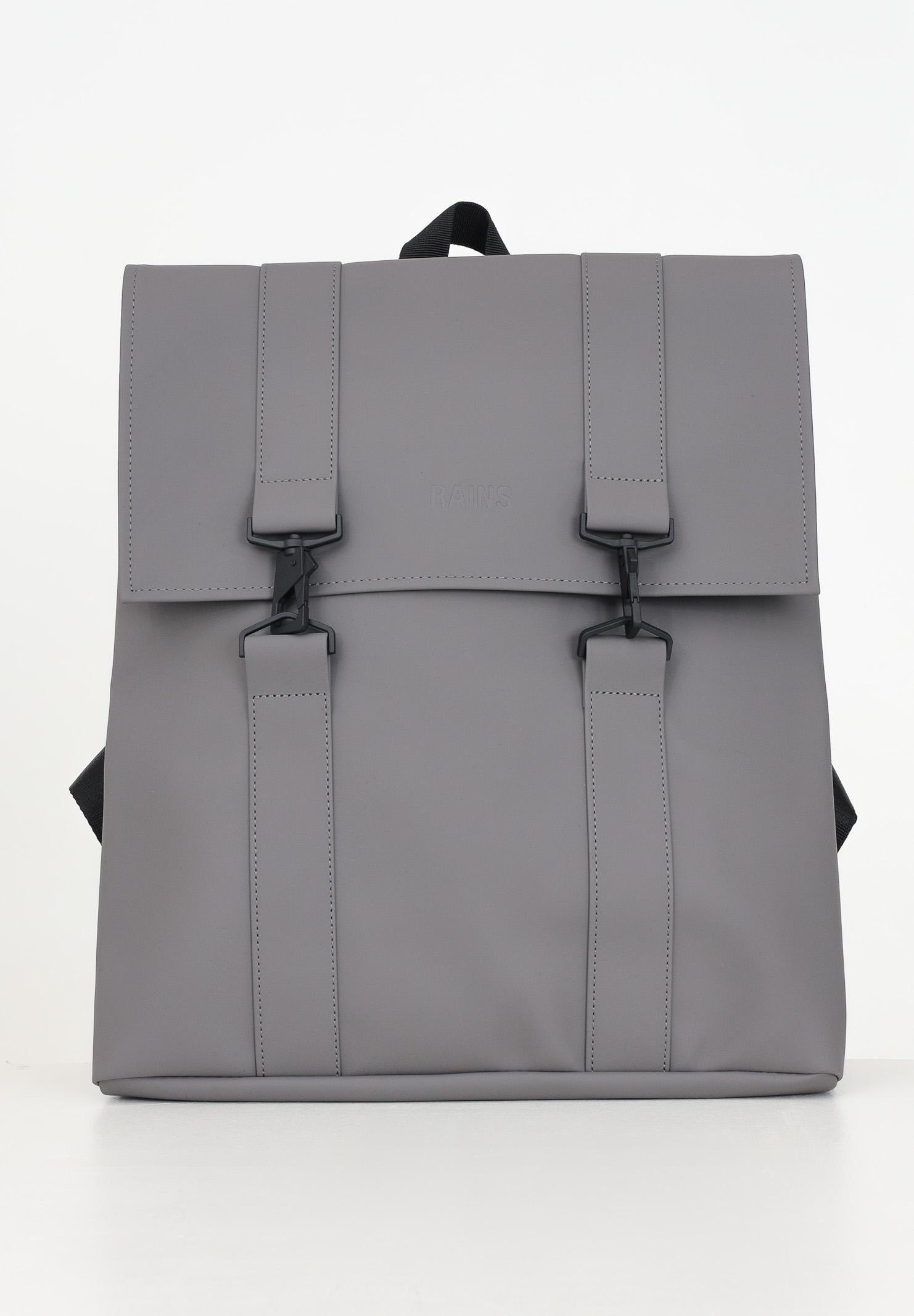 Zaino Rains MSN Grigio Uomo Donna
