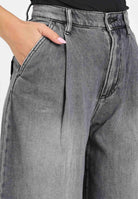 ARMANI EXCHANGE Jeans a vita alta in denim grigio slavato da donna XW000137AF16086 M8088 ARMANI EXCHANGE 