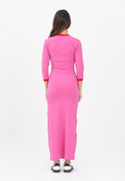 ADIDAS ORIGINALS Abito lungo Adicolor Classics 3-Stripes rosa da donna JY2941 . ADIDAS ORIGINALS 