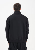 NEW ERA Felpa con mezza zip New Era Lifestyle nera per uomo e donna 60684423  NEW ERA 