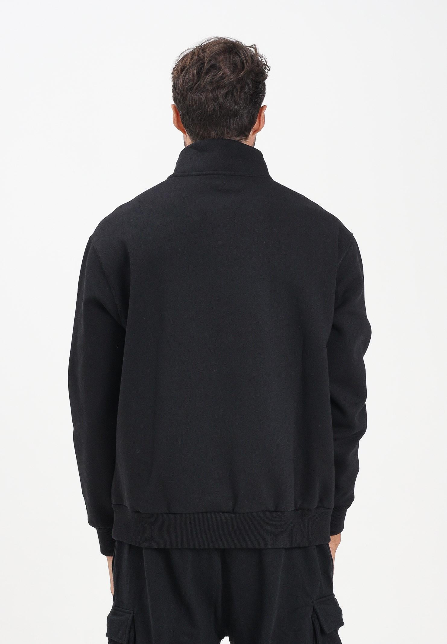 NEW ERA Felpa con mezza zip New Era Lifestyle nera per uomo e donna 60684423  NEW ERA 