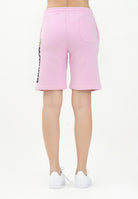 BARROW Shorts sportivo rosa per donna e bambina con stampa logo S5BKJUBE083 BW014 BARROW 