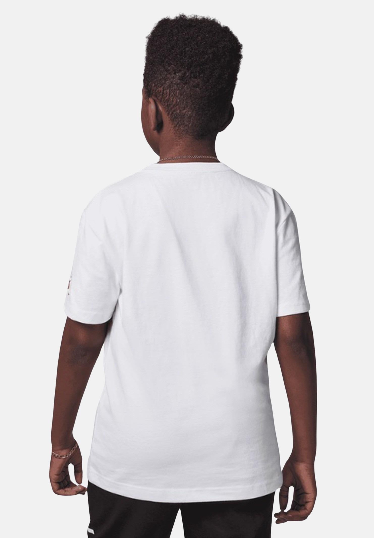 JORDAN T-shirt a manica corta Air Jordan 1 bianca da bambino 95C899 001 JORDAN 