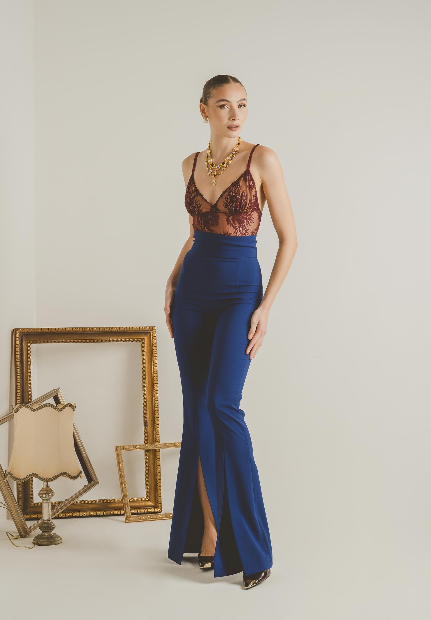 SANTAS Pantalone Force blu quarzo da donna PV2609 BQ SANTAS 