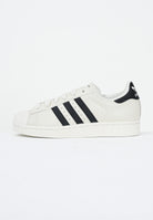 ADIDAS ORIGINALS Sneakers SUPERSTAR II panna per uomo e donna JS4013 . ADIDAS ORIGINALS 