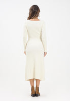 AKEP Abito midi panna da donna VSKD11032 V3 AKEP 