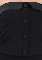 VICOLO Top bustier nero da donna TAB0028 A99 VICOLO 