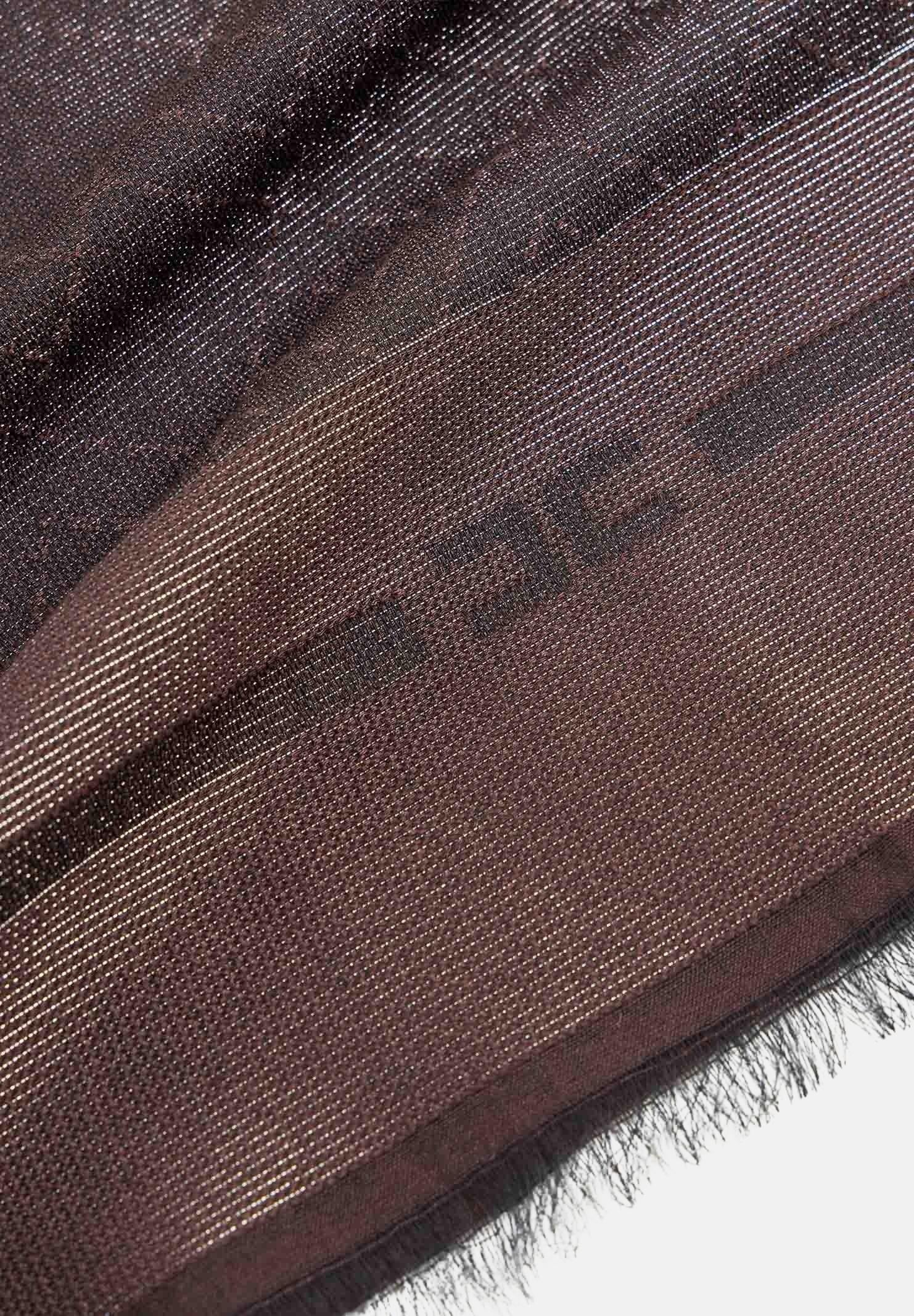 ELISABETTA FRANCHI Pashmina marrone da donna con logo SC12F56E2 EA3 ELISABETTA FRANCHI 