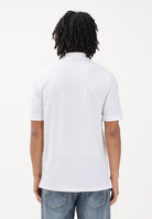 LYLE & SCOTT Polo a manica corta bianca da uomo con patch logo golden eagle SP400VOG 626 LYLE & SCOTT 