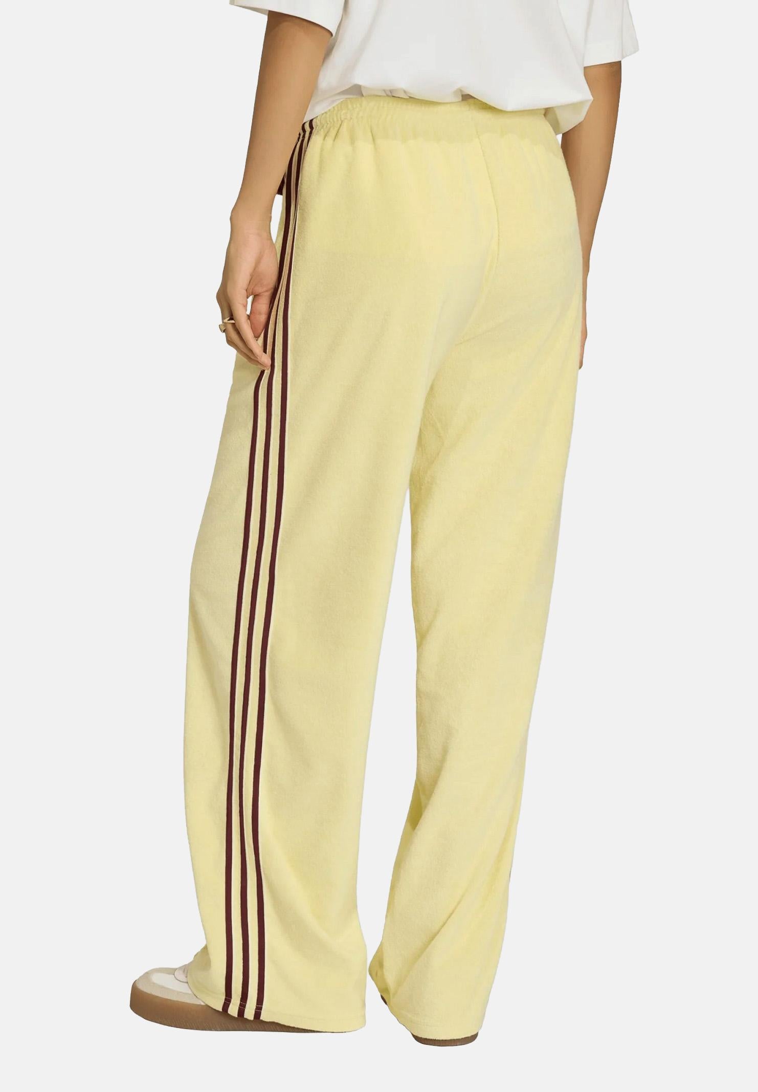 ADIDAS ORIGINALS Pantalone sportivo TERRY TOWEL FIREBIRD giallo da donna KQ6662 . ADIDAS ORIGINALS 