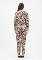 ADIDAS PERFORMANCE Tuta Essentials 3-Stripes Leo beige da donna JW8760  ADIDAS PERFORMANCE 